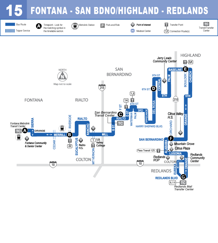 Citrus College Campus Map