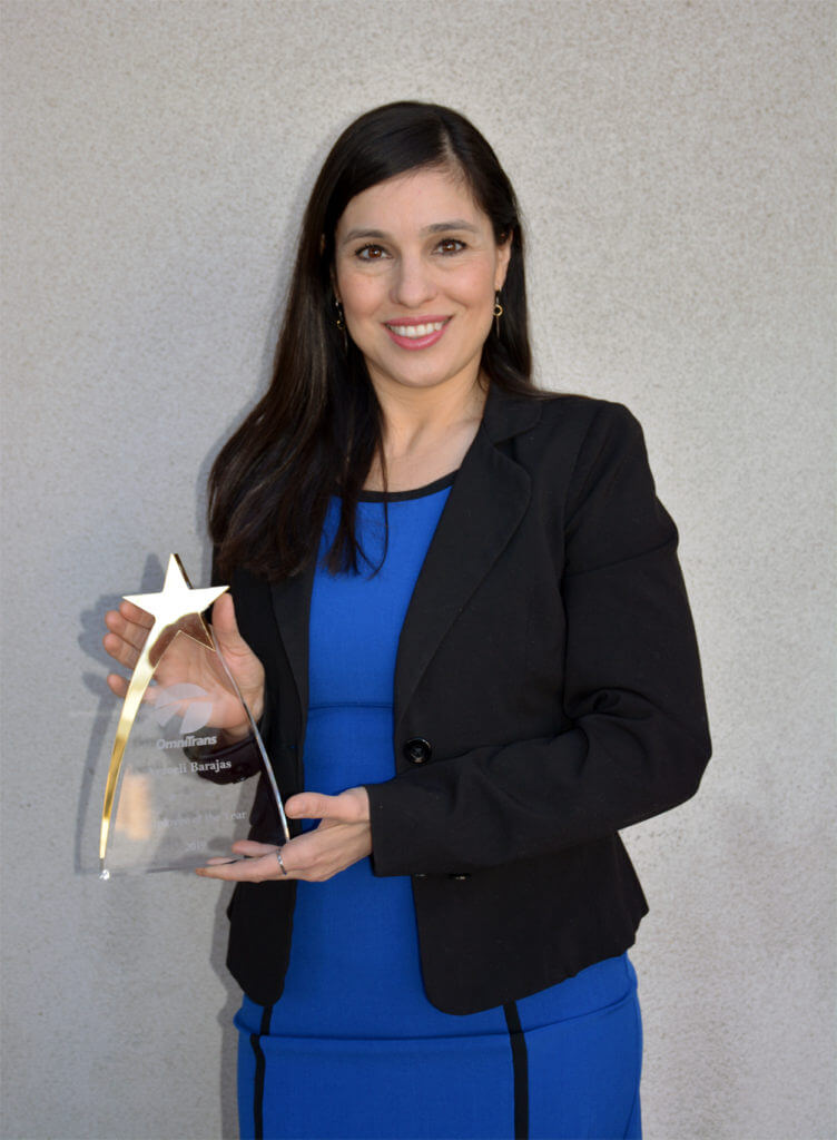 Employee of the Year Araceli Barajas