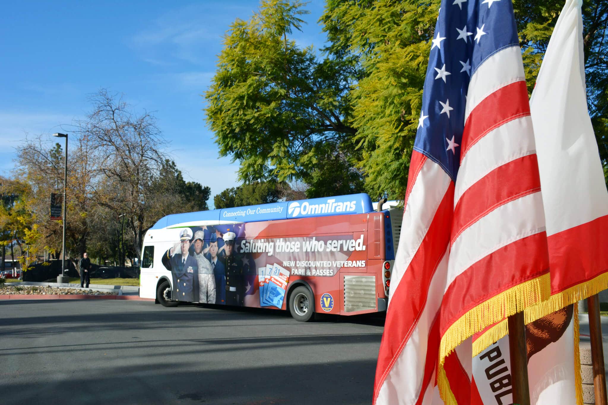 Veterans bus
