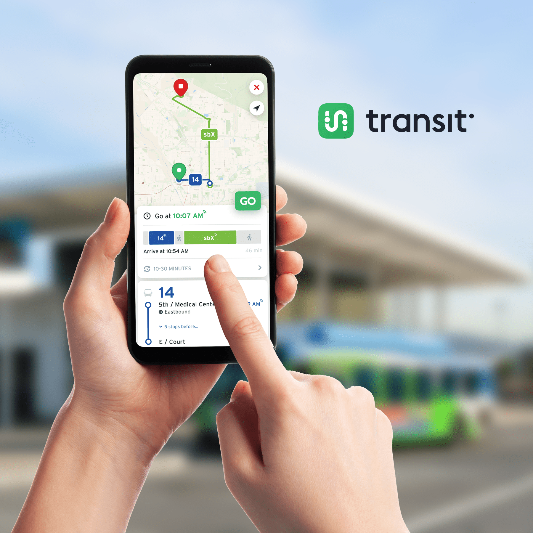 Transit App Rate Your Trip