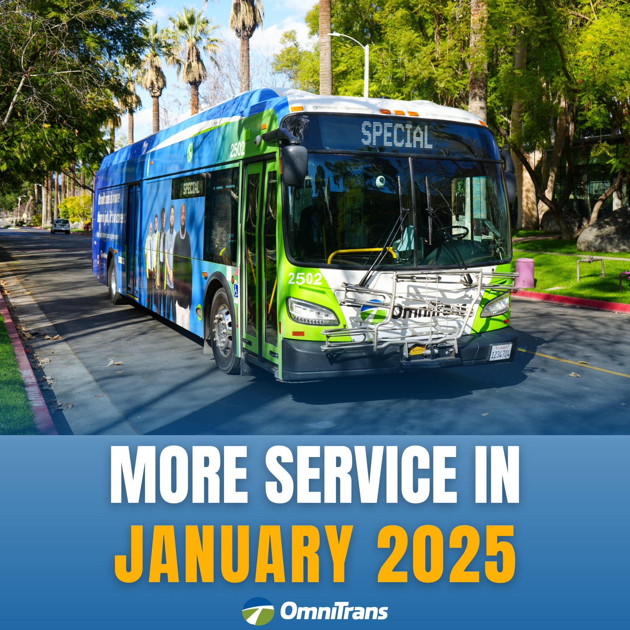 More Service in January